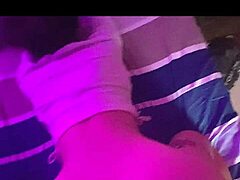 dominant blowjob on her huge jiggling ass cheeks