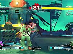 ninja chick bangs her karate student in wild street fight