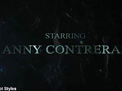 first time breaking anny contreras' big teen ass in 2-on-1 interracial