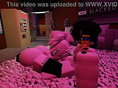 Horny Fan Fucks Roblox Girl Hard and Deep