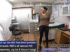 Dr Tampa Gives Mara Luv Pierced Nipple Exam With Toys