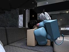 rough roblox sex with hot demon... wanna join?