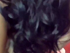Submissive Latina Teen Swallows Cum Bedroom Blowjob