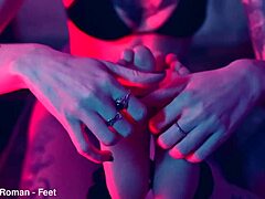 Tiny Feet Worshipped In Tickling Domination Play
