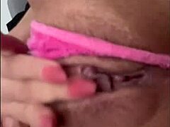 Latina Amateur Toys Her Pussy with Favorite Dildo