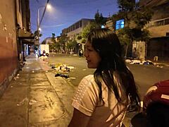 Stranger fucked me hard outdoors