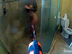 wanna join christy mack's steamy nude shower playtime