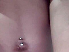 skiny brazilian bought huge dick doll ta sit on