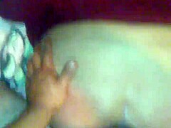 Plump Latina BBW's Thick Ass Bent Over Enticingly