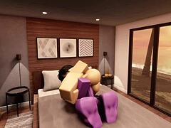 Roblox Raven leader chats up her hot neighbor