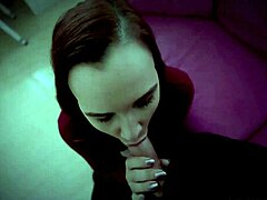 April Reid's Stepbro Unloads Scary Cumshot Facial Creampie!