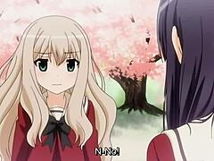 hentai yuri lesbians scissoring wildly