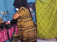 Housewife's Big Pussy Solo Masturbation in Kitchen Bliss