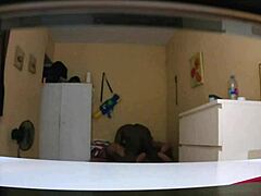 amateur black couple shares homemade interracial passion in bedroom