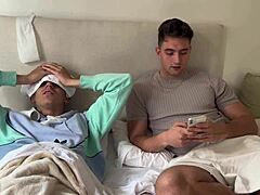 Rookie teen slut takes first double vaginal penetration rough