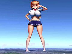 whoa this giantess fetish with her huge tall body 😲