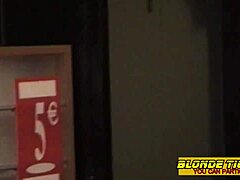 Amateur French dominas ravage shared anal slave with strap-ons