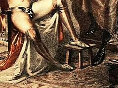 these vintage erotic drawings capture raw antique passion perfectly