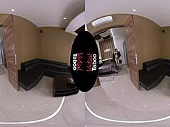 she strips clothes in taboo pov