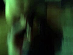 Chocolate bbw deepthroats big black cock closeup