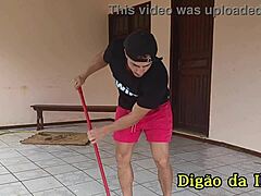 three hot latinas sneak fuck muscular friend doggystyle