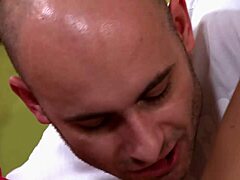 SLUT STRIPS NAKED AND BEGS FOR DOUBLE ANAL PENETRATION CREAMPIE!