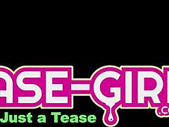 amazing teen shows perfect tits up close