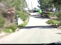 Horny Blonde Sucks Fat Cock In Car Outdoor Ass Slam