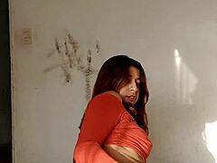 Petite Latina Selene Rides Dildo Hardcore On Her Sexy Small Tits