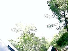 Horny Blonde Sucks Fat Cock In Car Outdoor Ass Slam