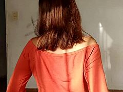 Petite Latina Selene Rides Dildo Hardcore On Her Sexy Small Tits