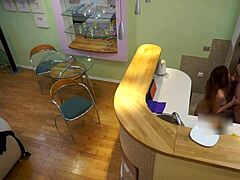 Candy Red Devours Old Stepdad Cock!