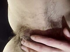 holy shit! teacher fingers her dripping hairy pussy during break!