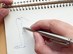 quick doggy style foot fetish sketch with sexy latina ass 💋👣