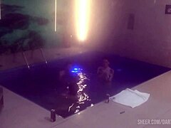 friends join motel pool threesome for steamy group fun part 2