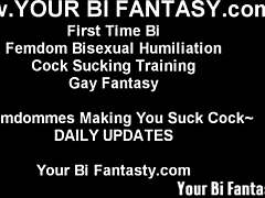 i'm gonna strapon fuck your ass so hard in pov bisex play