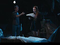 small tits redhead landlord turns tenant fuckdoll in freeuse freeze rip-off