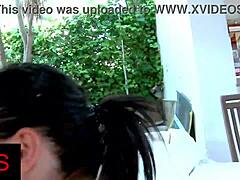 god, her beautiful tits bounce while i fuck her senseless outdoors