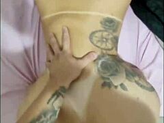 Homemade Amateur Big Tits Brazilian Wife Gives Juicy Ass Ride for Cuckold Husband