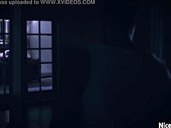 Horny Lesbians Krissy Lynn Shares Big Cock After Steamy Kissing Trio!