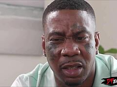 katrina's insane deepthroat on big black cock rocks