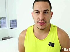 step-sis seduces her boxer bro for messy facial cumshot