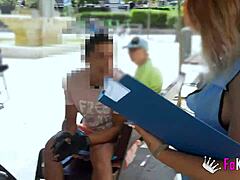 Fakings Dirty Survey: Spanish Babe Teases Madrid Guys