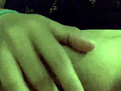 julia soto teases her wet pussy in sexy black lingerie