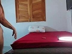 brazilian blonde gulps monster cock in tight ass