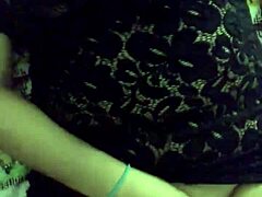 julia soto teases her wet pussy in sexy black lingerie