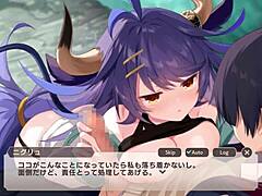 Monster girl tdx strokes huge cock to massive tit cumshot