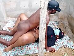 i feel step brother's long dick pounding me hardcore in security post