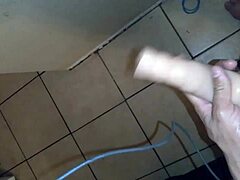 latina strokes monster cock solo till explosive cumshot