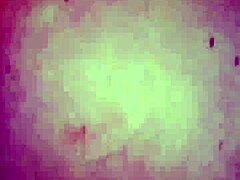 pregnant wife's gaping creampie oozes thick cum slowly